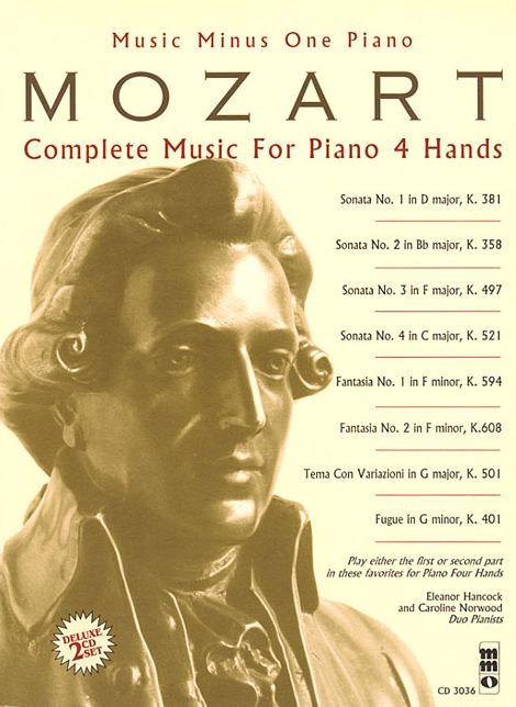 Mozart - Complete Music for Piano, 4 Hands: 2-CD Set