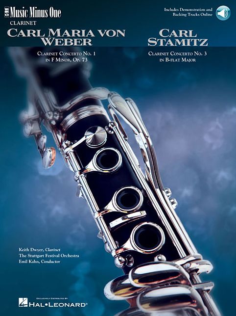 Weber: Concerto No. 1 in F Minor Op. 73 & Stamitz: Concerto No. 3 in B Flat for Clarinet: Music Minus One Clarinet