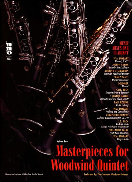 Masterpieces for Woodwind Quintet - Volume 2