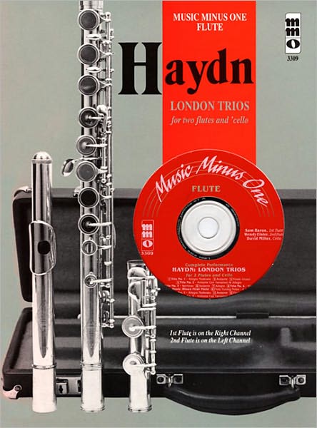 Haydn - London Trios for 2 Flutes & Violoncello: Music Minus One Flute