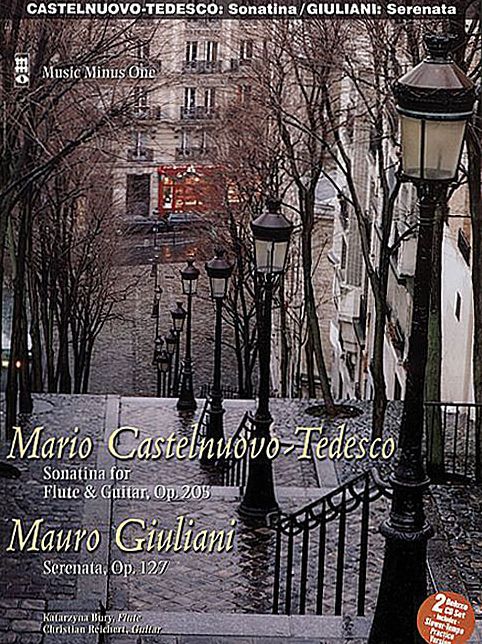 Castelnuovo-Tedesco: Sonatina & Giulini: Serenata Op. 127: Flute Play-Along Pack