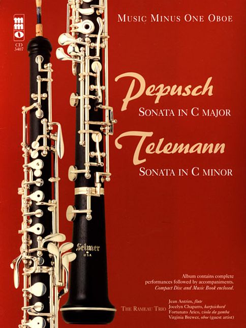 Pepusch - Sonata in C Major; Telemann - Sonata in C minor: Music Minus One Oboe