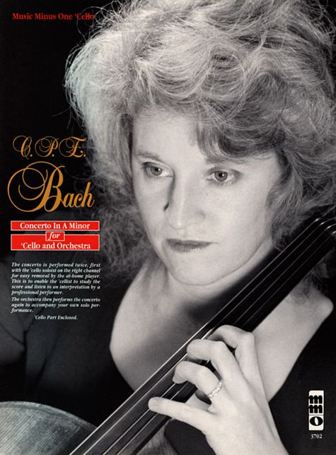 C.P.E. Bach - Violoncello Concerto in A Minor, Wq170/h432: Music Minus One Cello