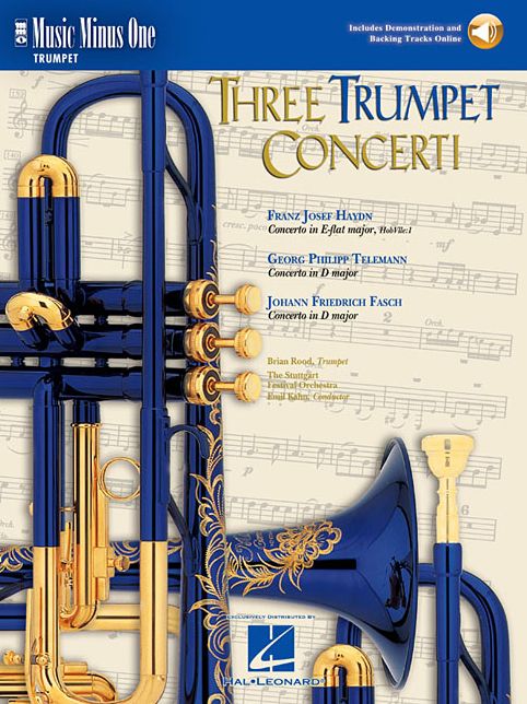 Three Trumpet Concerti: Music Minus One Trumpet