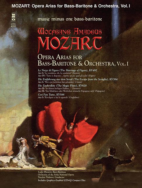 Mozart Opera Arias for Bass Baritone and Orchestra - Vol. I