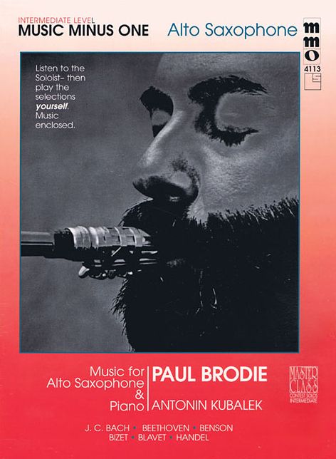 Intermediate Alto Sax Solos - Volume 1: Music Minus One Alto Saxophone