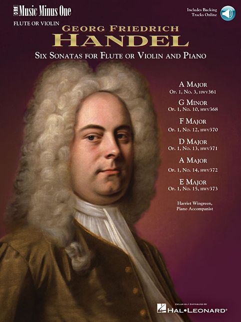 Handel - Six Sonatas for Flute and Piano