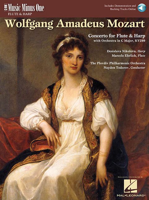 Mozart - Concerto for Flute & Harp in C Major, KV299: Harp 3-CD Play-Along