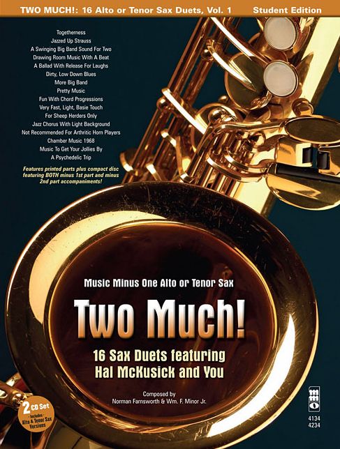 Two Much! 16 Duets for Saxophone