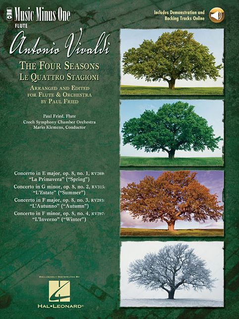 Vivaldi: The Four Seasons for Flute: Music Minus One Flute