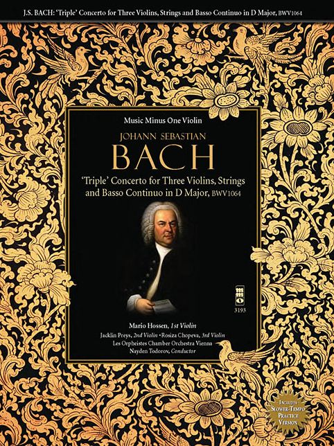 Johann Sebastian Bach: Triple Concerto for Three Violins in C Major, BWV 1064