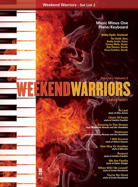 Weekend Warriors, Set List 2 - Ladies' Night Singer's Songbook: Music Minus One Piano/Keyboard