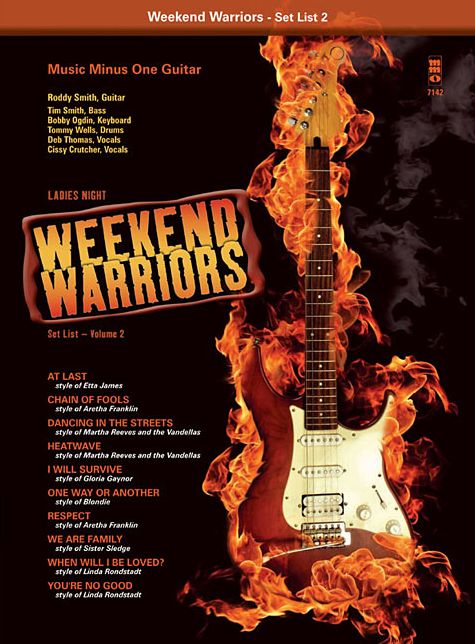 Weekend Warriors, Set List 2 - Ladies' Night Singer's Songbook: Music Minus One Guitar