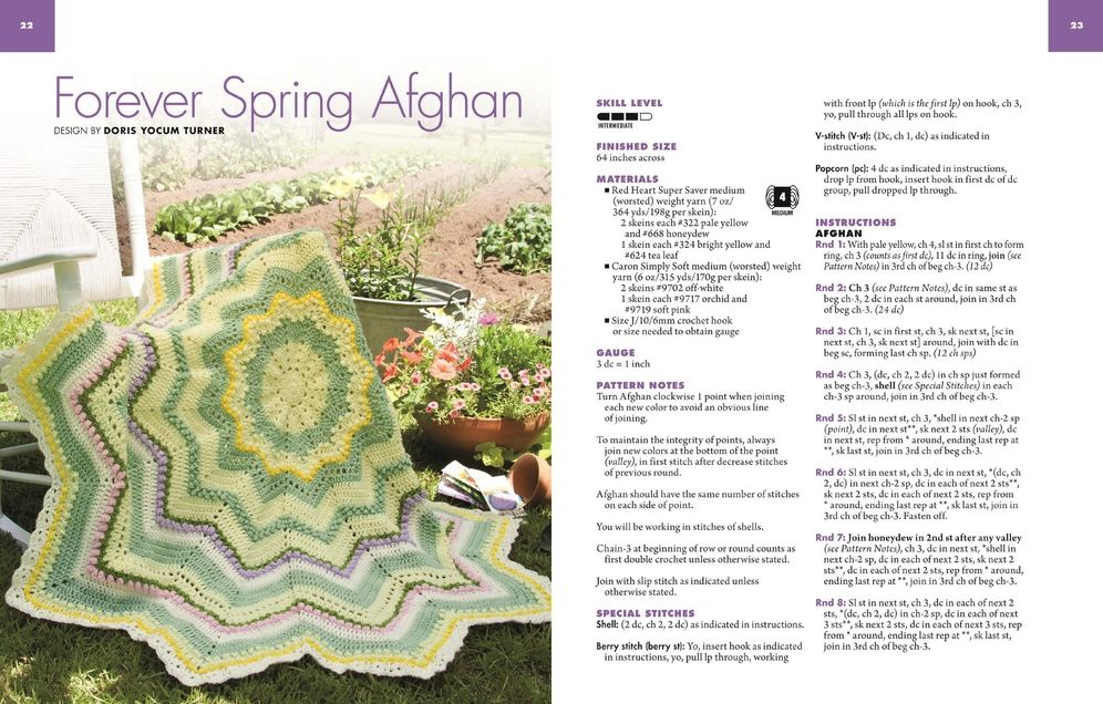 Shaped Afghans: 6 Beautiful Designs