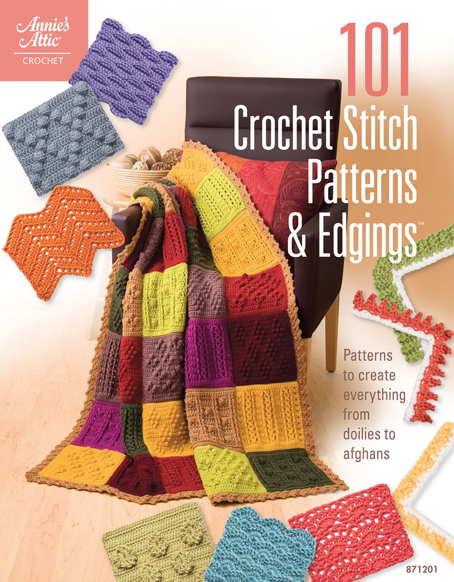 101 Crochet Stitch Patterns &amp; Edgings