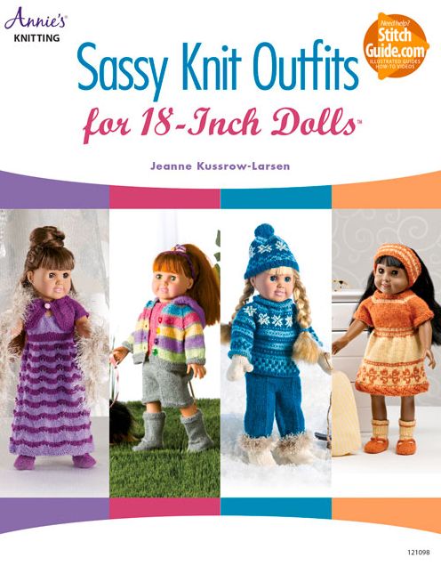 Sassy Knit Outfits: For 18-Inch Dolls