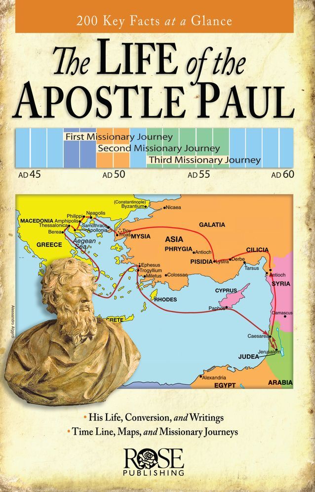 Life of the Apostle Paul pamphlet: 200 Key Facts at a Glance