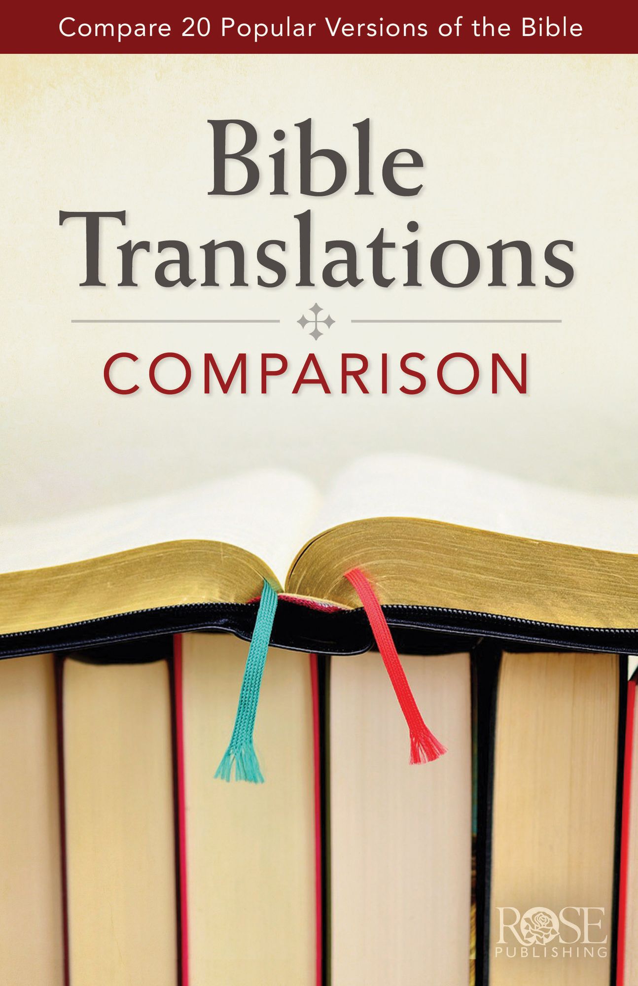 Bible Translations Comparison pamphlet: Compare 20 Popular Versions of the Bible