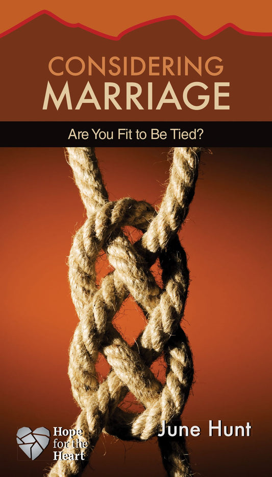 Considering Marriage: Are You Fit to be Tied?