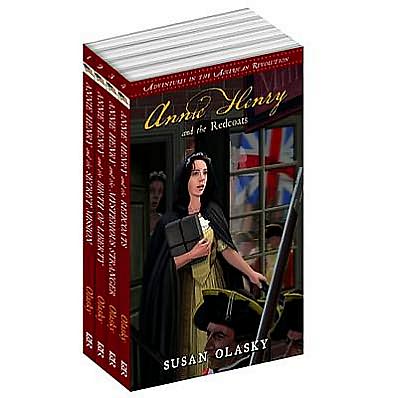 Adventures in the American Revolution 4 Volume Set: Annie Henry and the Redcoats/Annie Henry and the Mysterious Stranger/Annie Henry and the Birth of