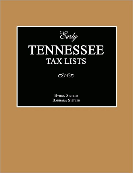 Early Tennessee Tax Lists