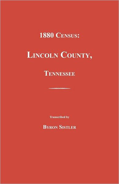 1880 Census, Lincoln County, Tennessee