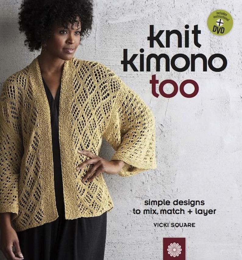 Knit Kimono Too: Simple Designs to Mix, Match, and Layer (PagePerfect NOOK Book)