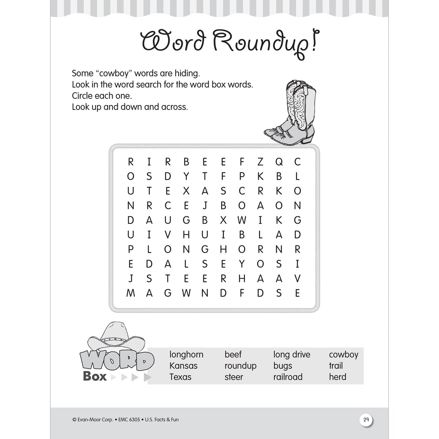 U.S. Facts & Fun Grades 1-3