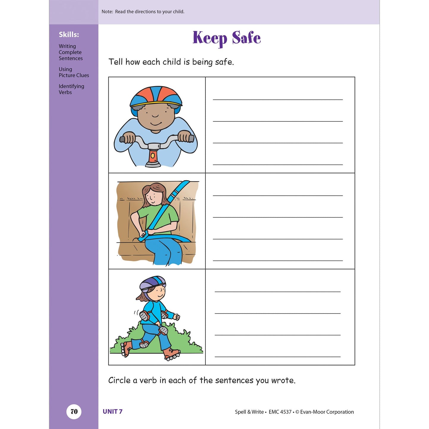Skill Sharpeners Spell & Write, Grade 1