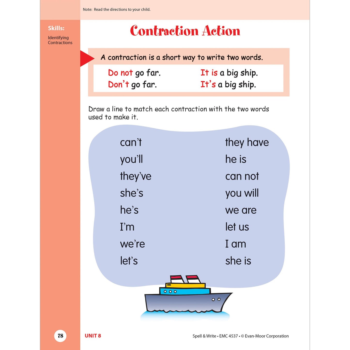 Skill Sharpeners Spell & Write, Grade 1