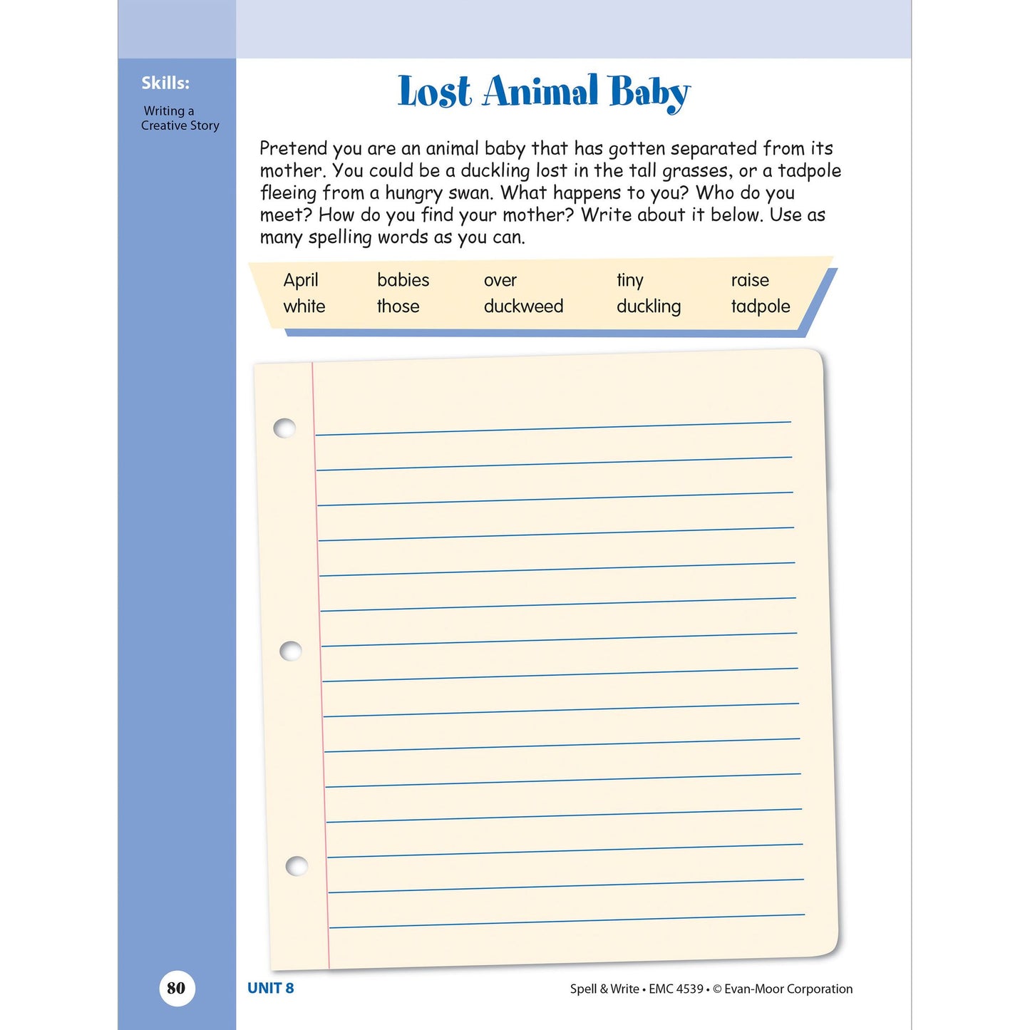 Skill Sharpeners Spell & Write Grade 3