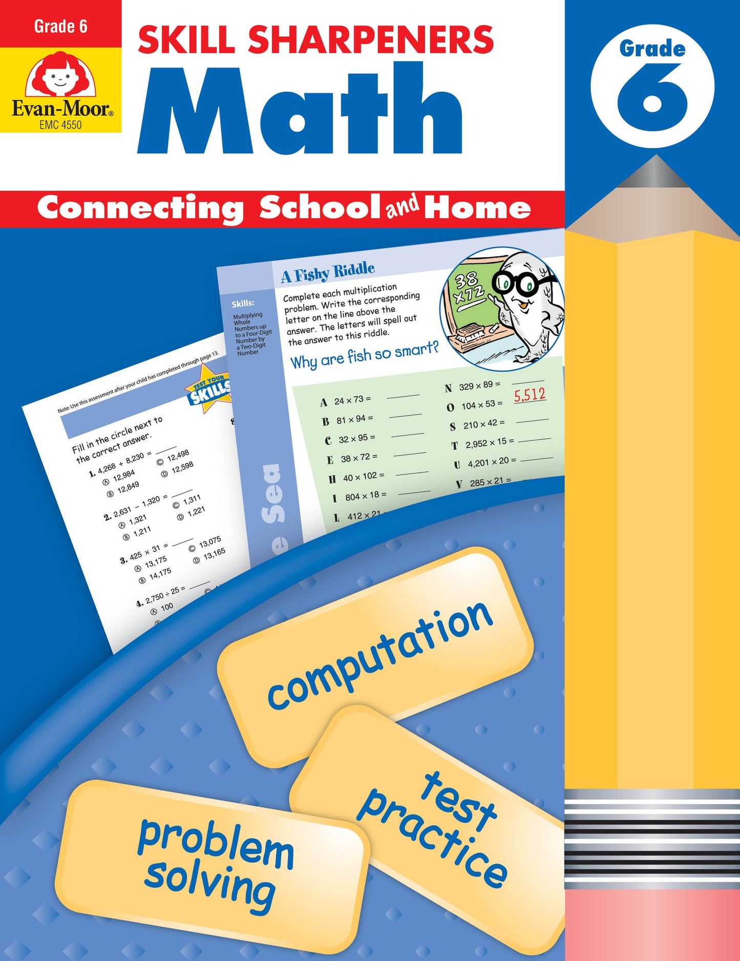 Skill Sharpeners Math, Grade 6