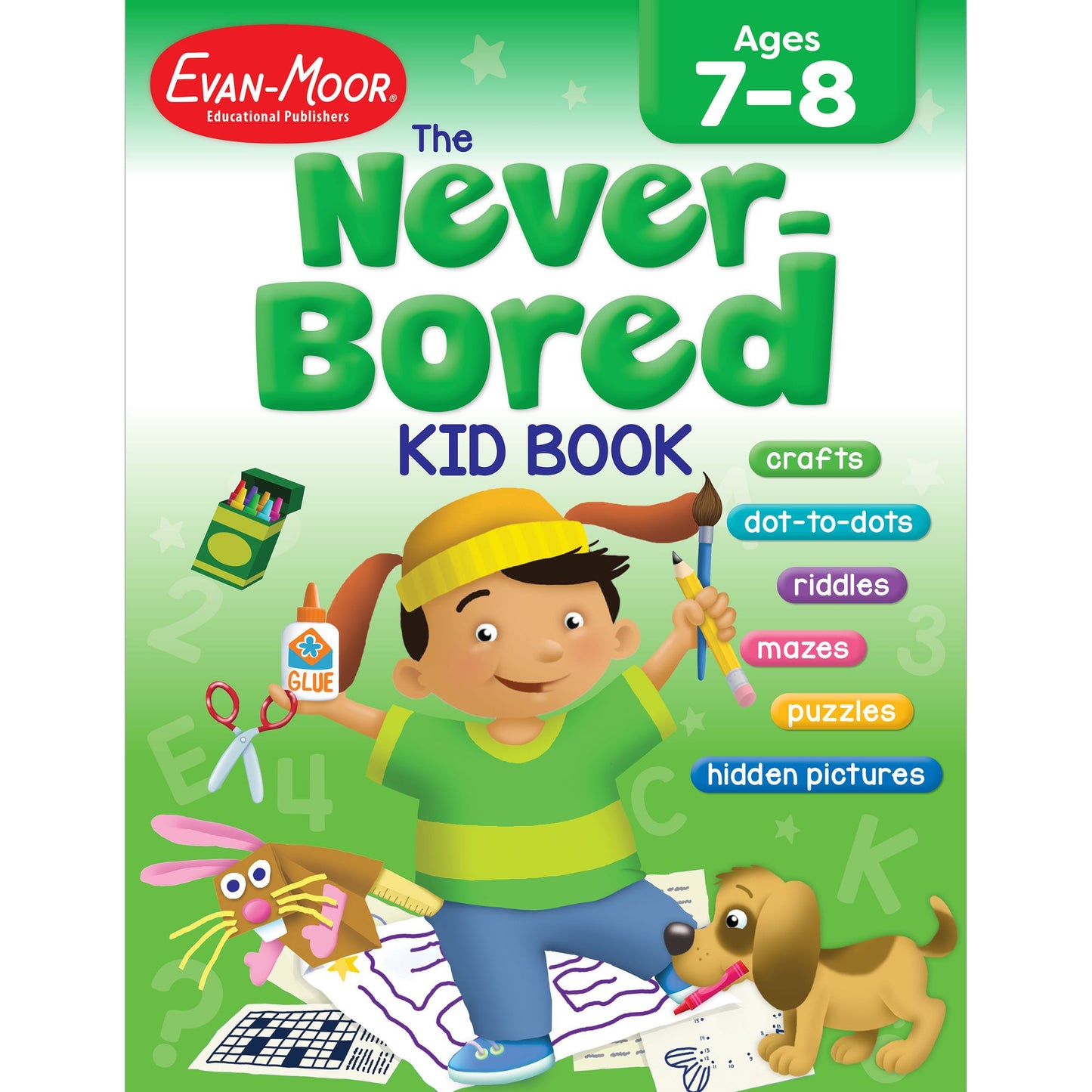 The Never-Bored Kid Book, Ages 7-8