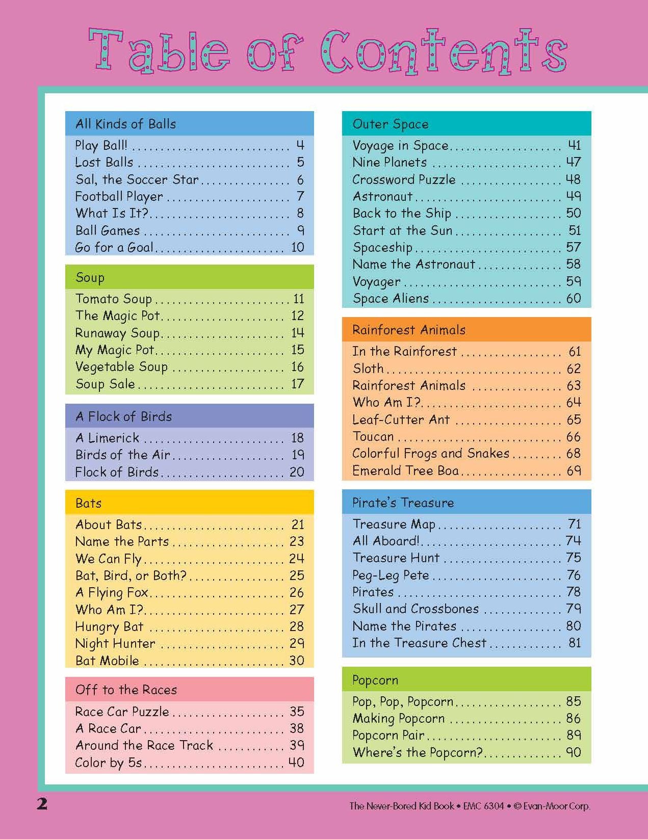 The Never-Bored Kid Book, Ages 7-8