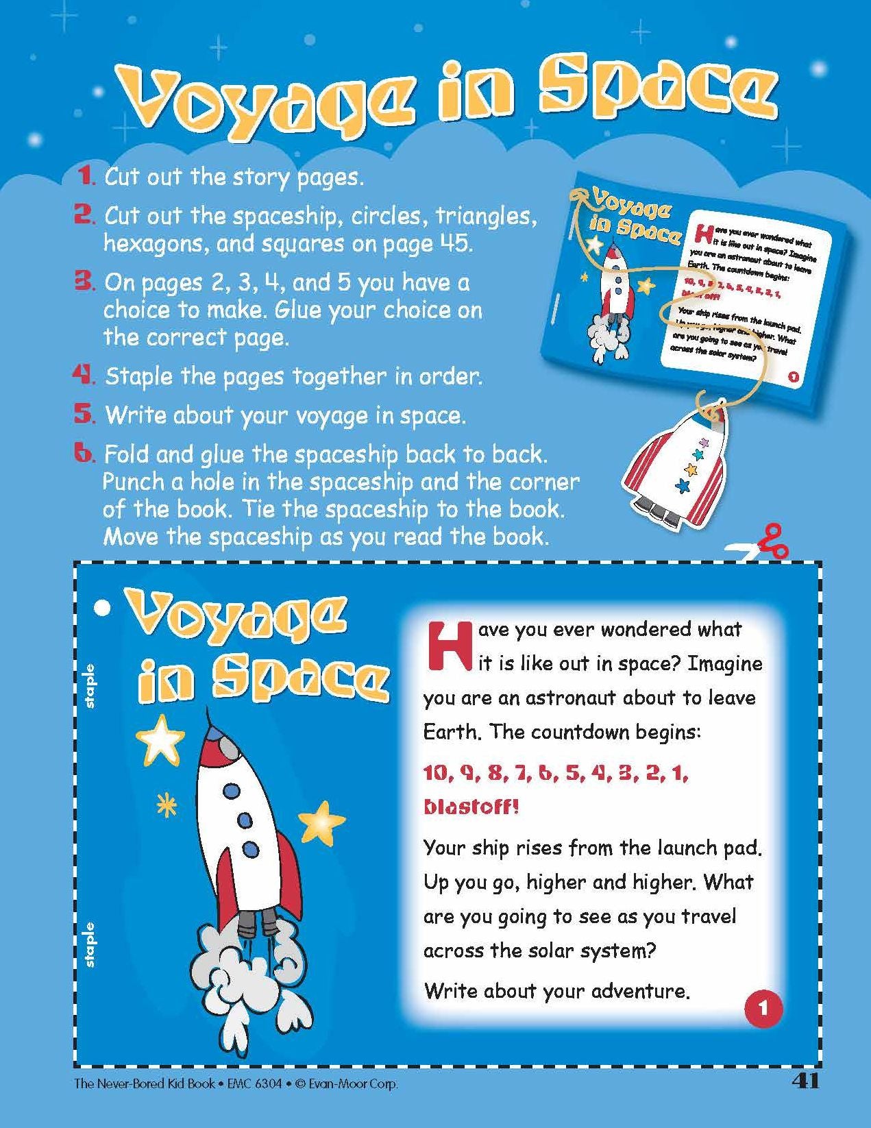 The Never-Bored Kid Book, Ages 7-8
