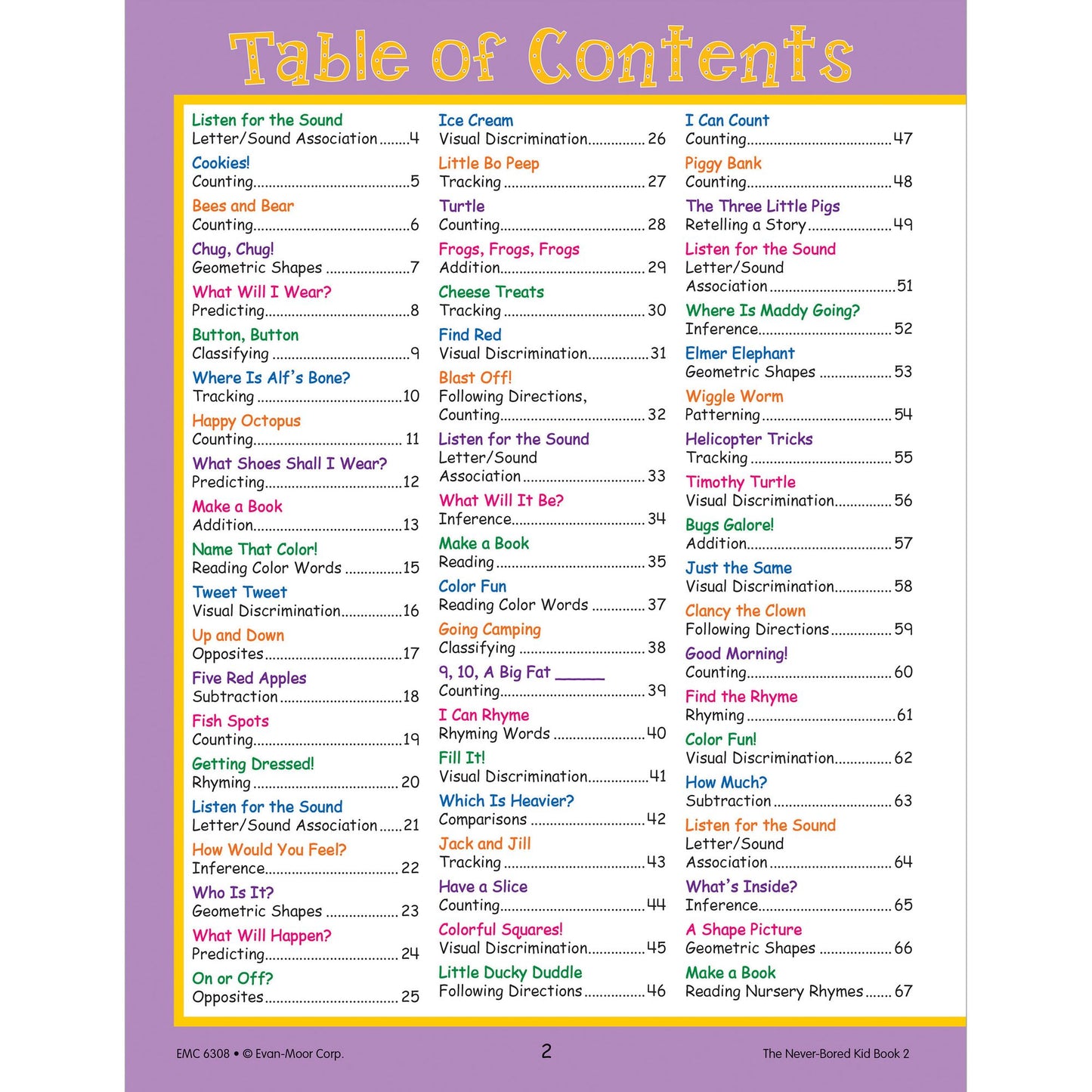 The Never-Bored Kid Book 2, Ages 5-6