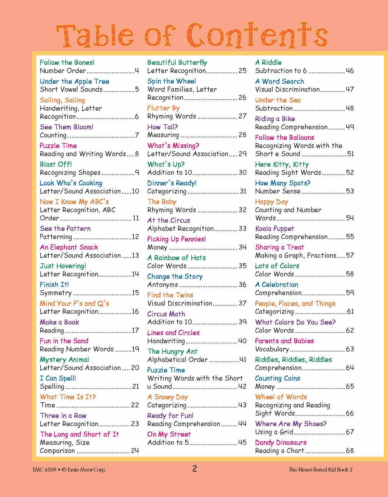 The Never-Bored Kid Book 2, Ages 6-7