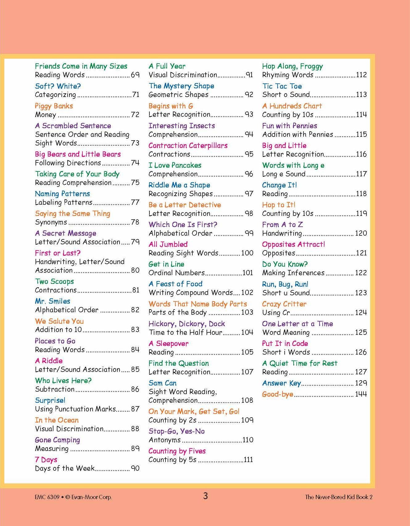 The Never-Bored Kid Book 2, Ages 6-7