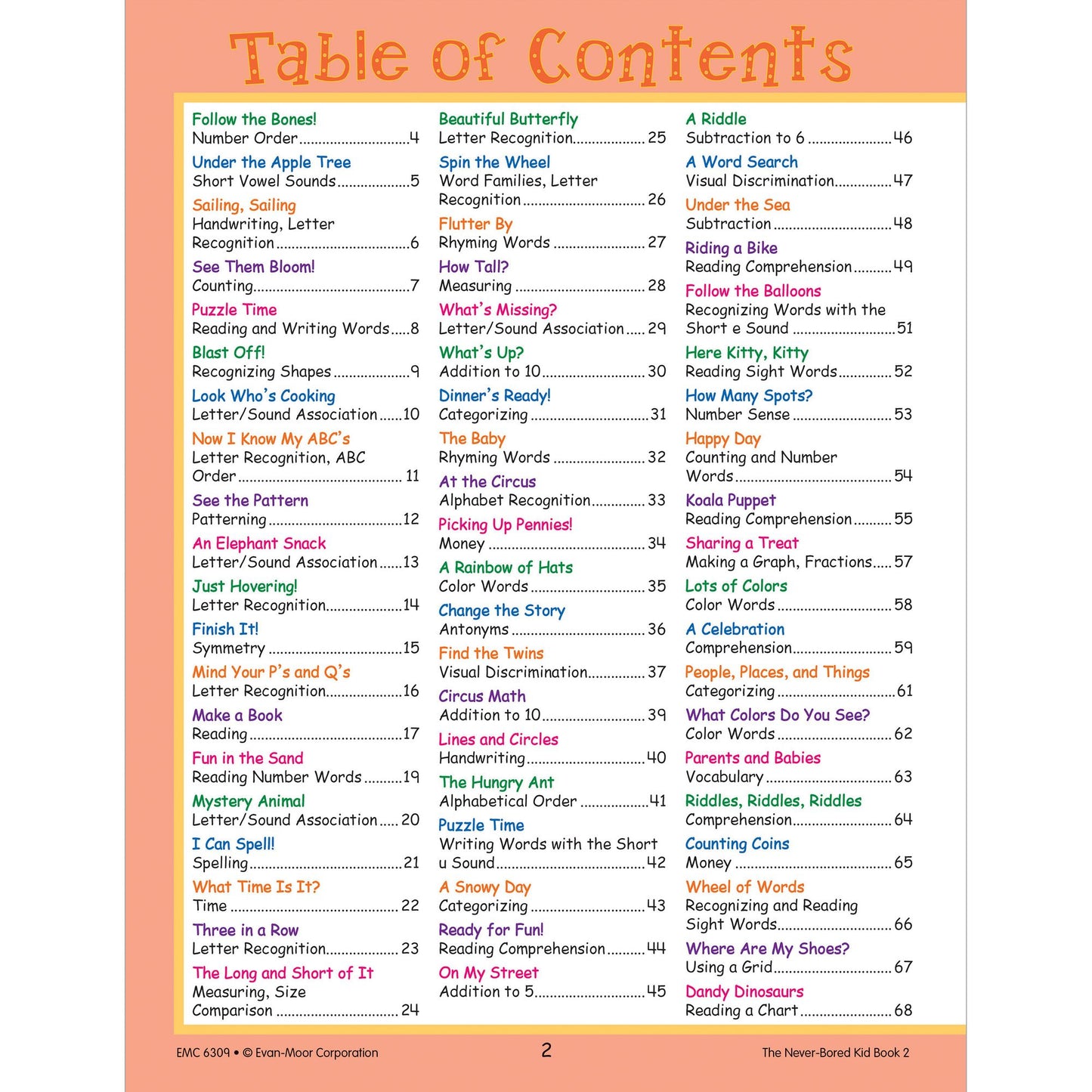 The Never-Bored Kid Book 2, Ages 6-7