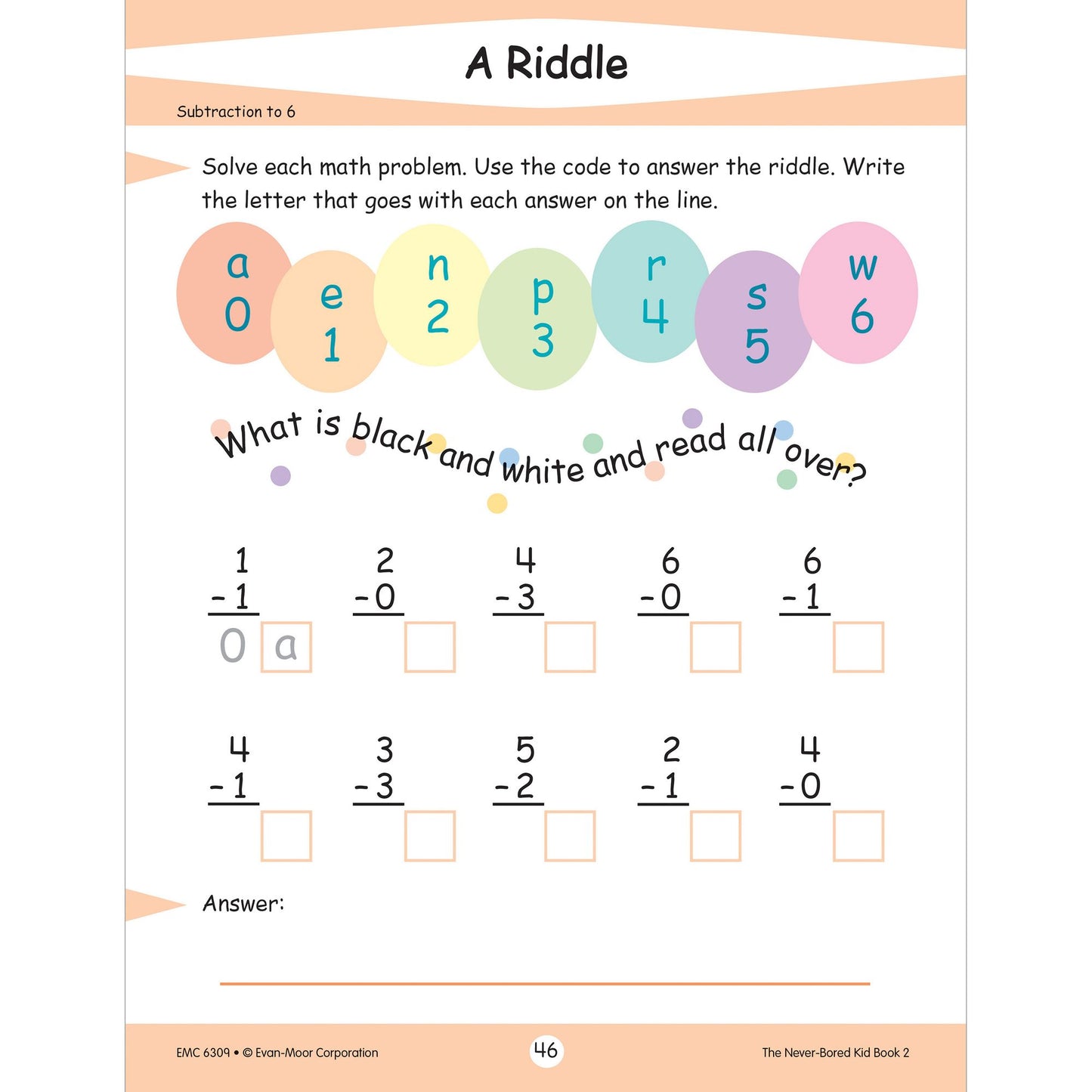 The Never-Bored Kid Book 2, Ages 6-7