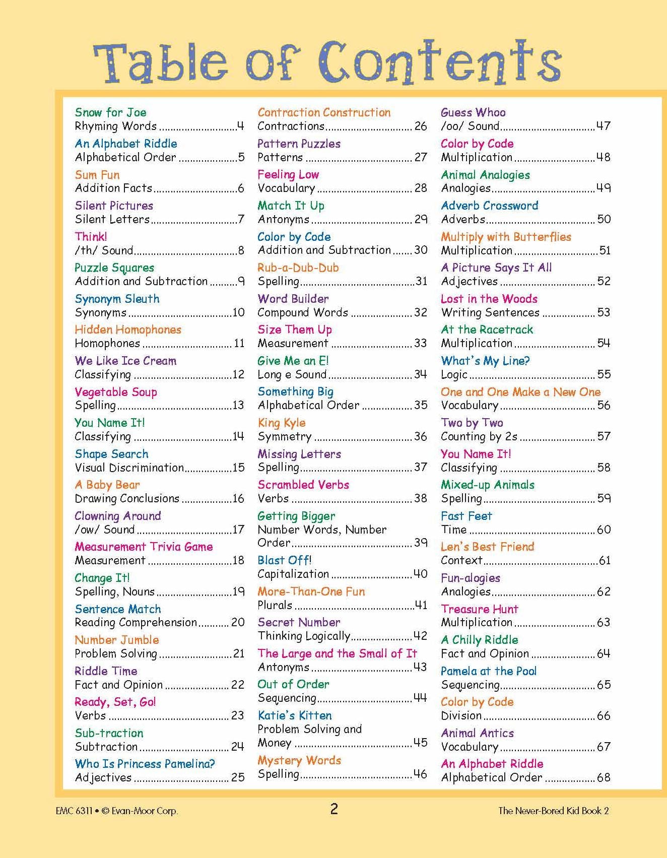 The Never-Bored Kid Book 2, Ages 8-9