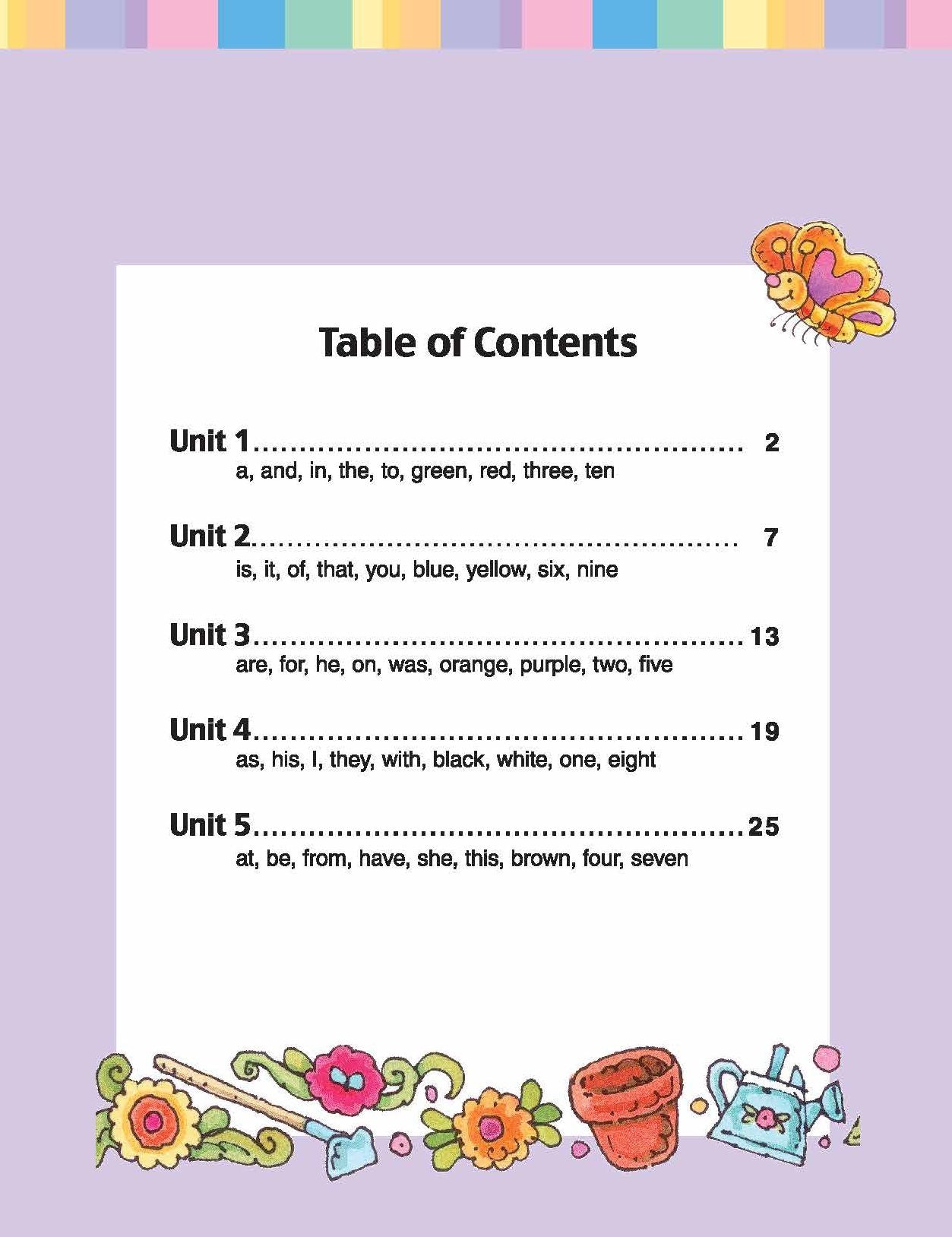 Reading Sight Words