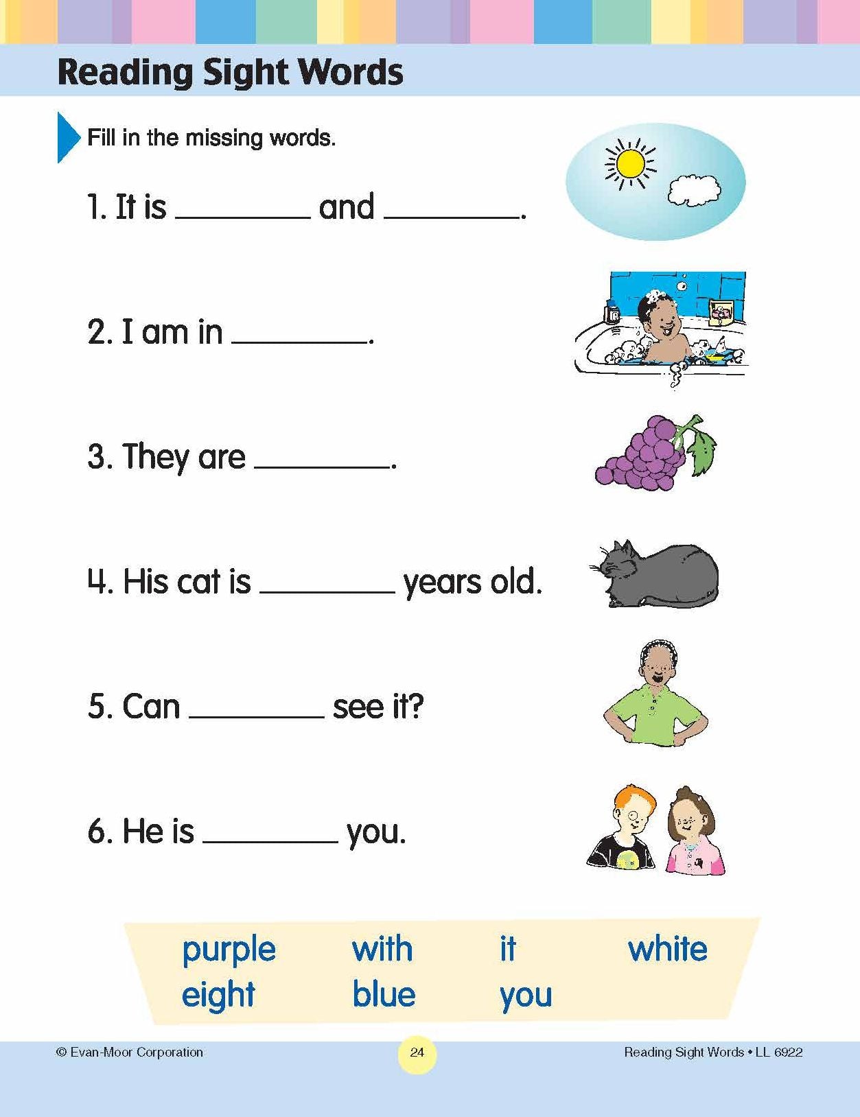 Reading Sight Words