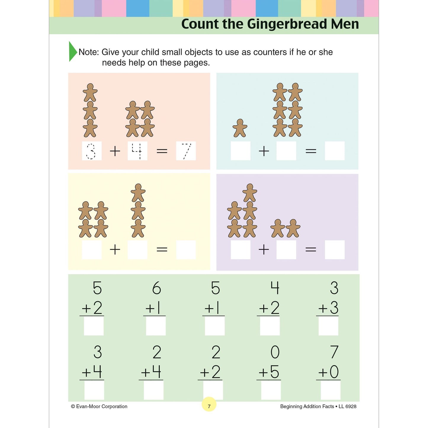 Beginning Addition-Facts to 10