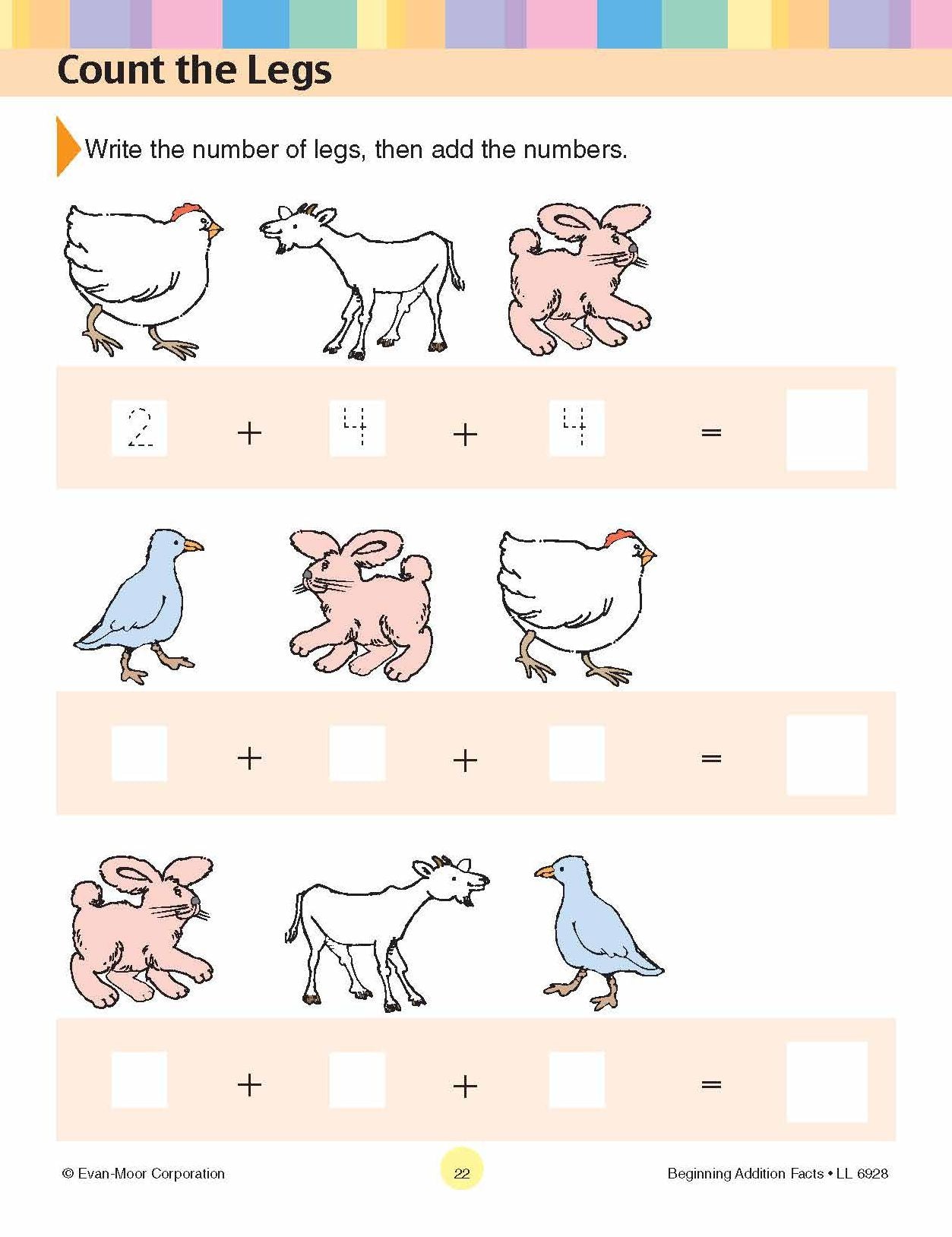 Beginning Addition-Facts to 10