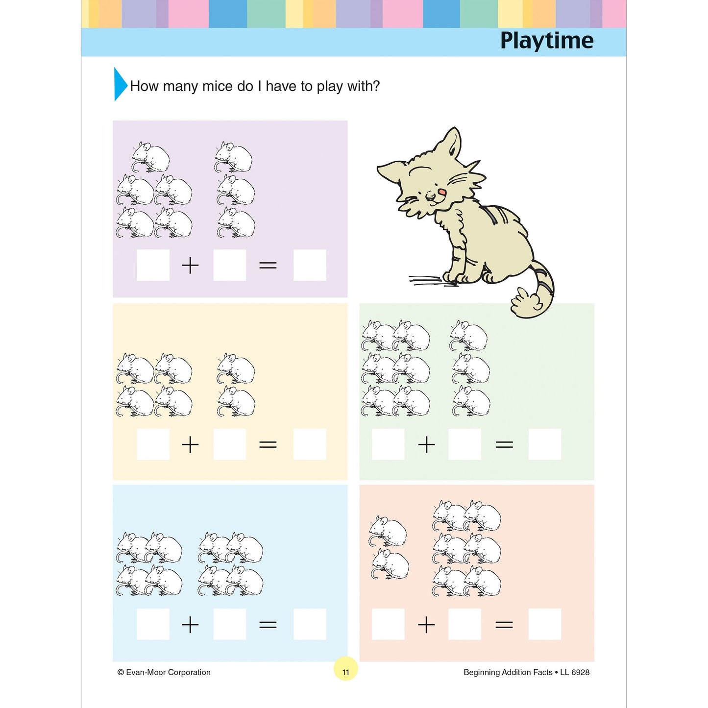 Beginning Addition-Facts to 10