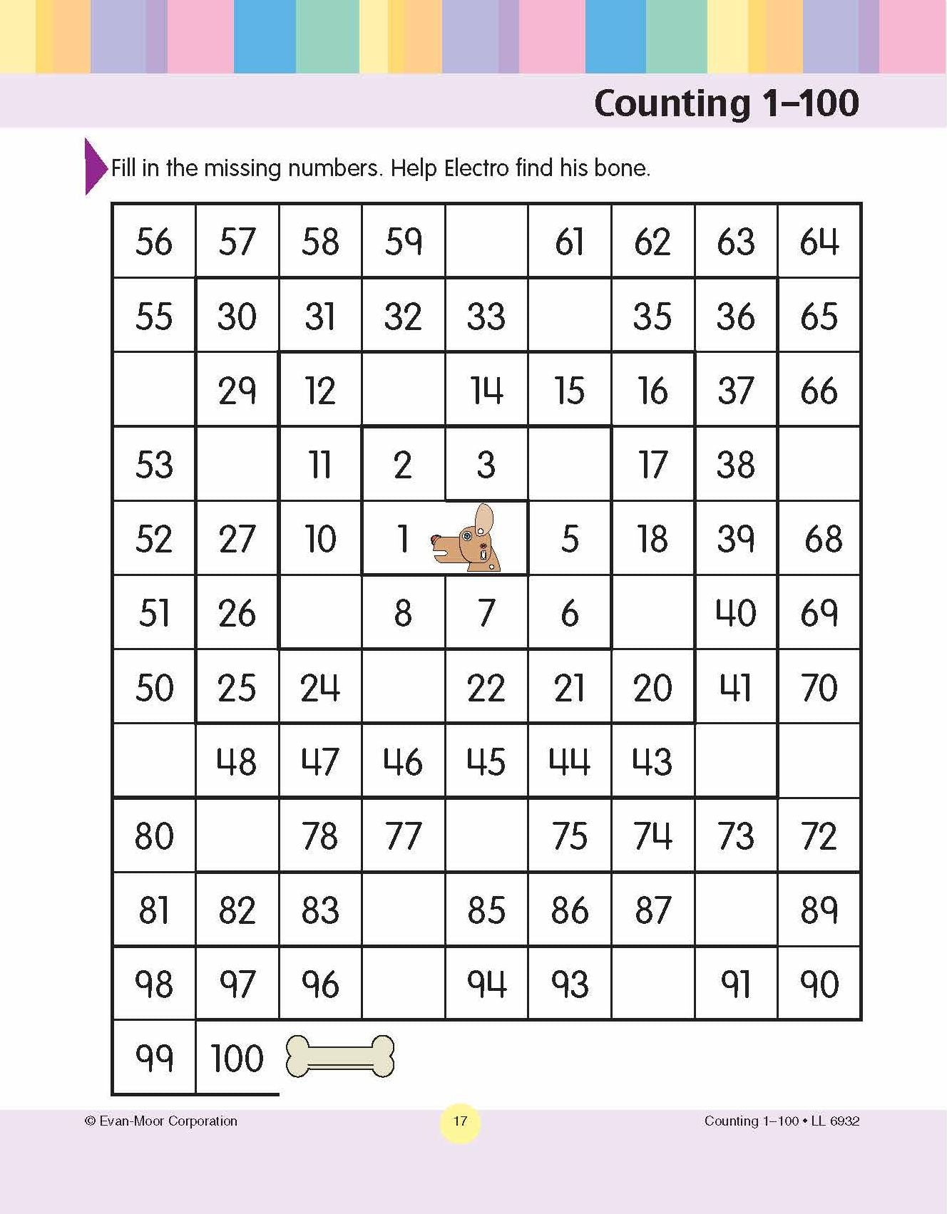 Counting 1-100
