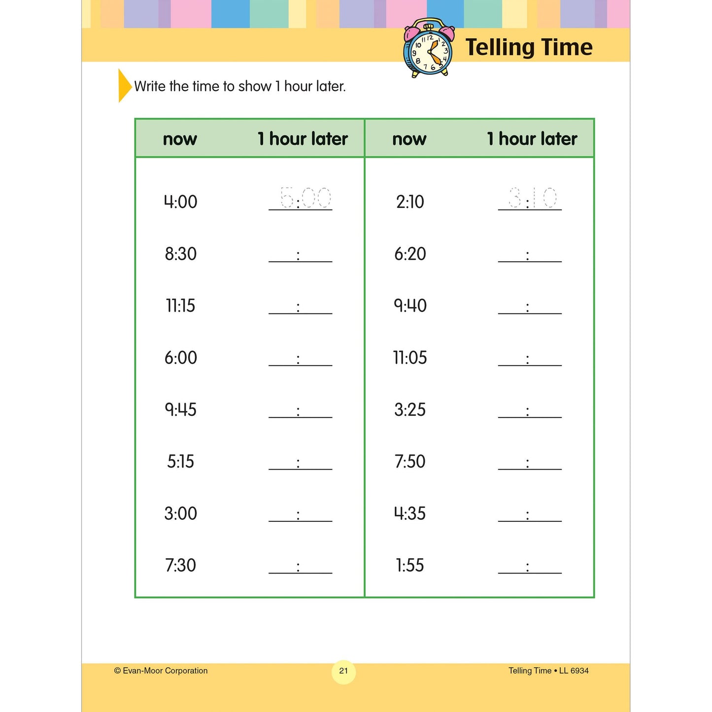 Telling Time