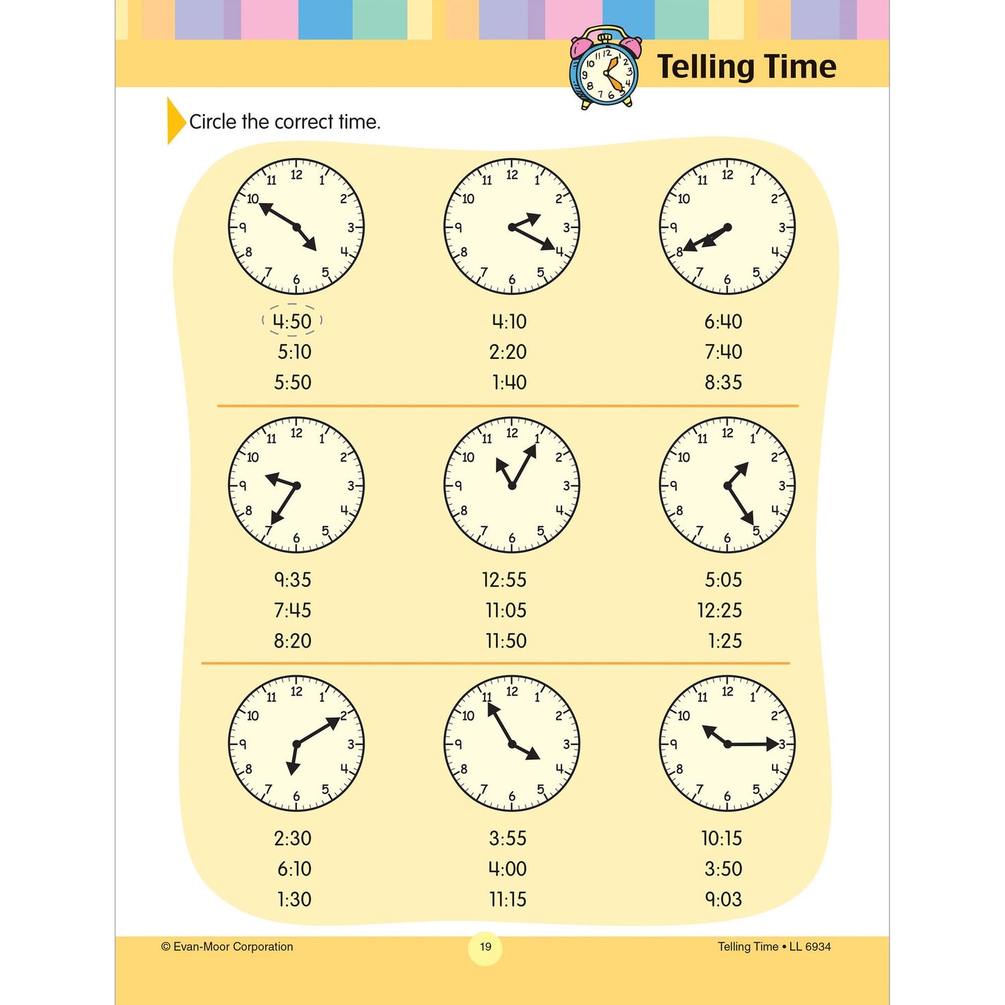 Telling Time