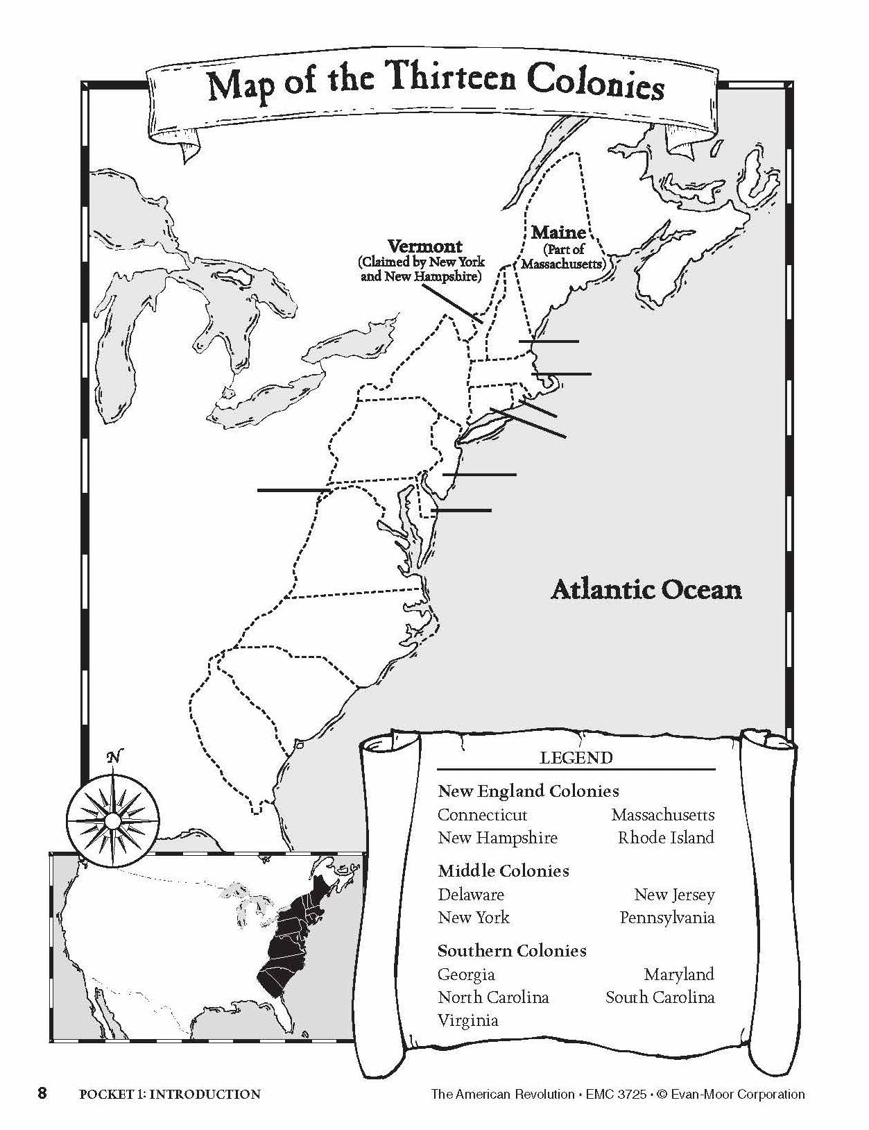 History Pockets, The American Revolution, Grades 4-6+